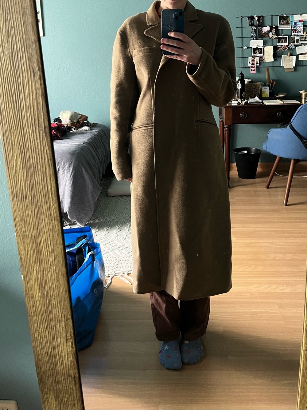 Front Row Shop wool coat M
